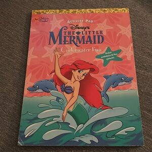 Disney golden book little mermaid activity pad